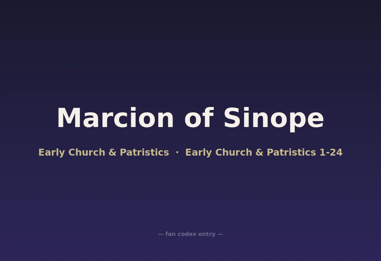 Marcion of Sinope